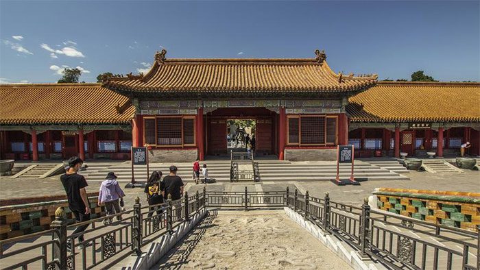 View of the Palace of Compassion and Tranquility.