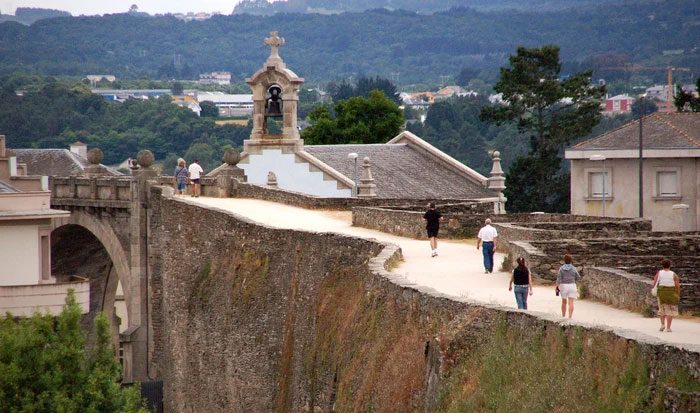 Roman walls in Lugo
