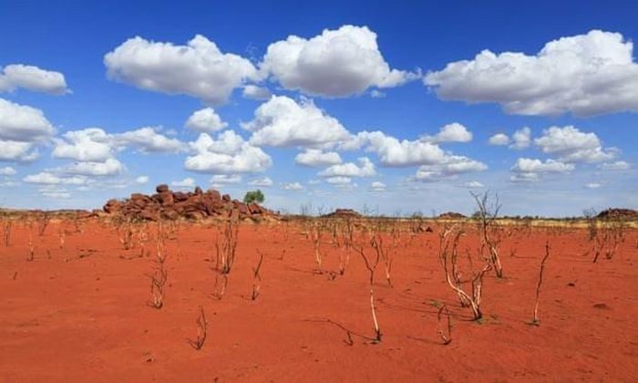The Pilbara region of Australia records record high temperatures.