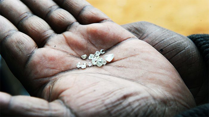 Diamonds made from air also indirectly reduce the issue of "blood diamonds".