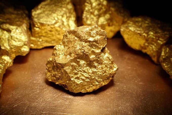 Gold is a rare precious metal
