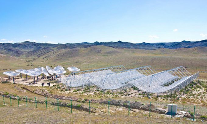 The Mingantu IPS telescope will join a network of antennas built on the Inner Mongolian grasslands.