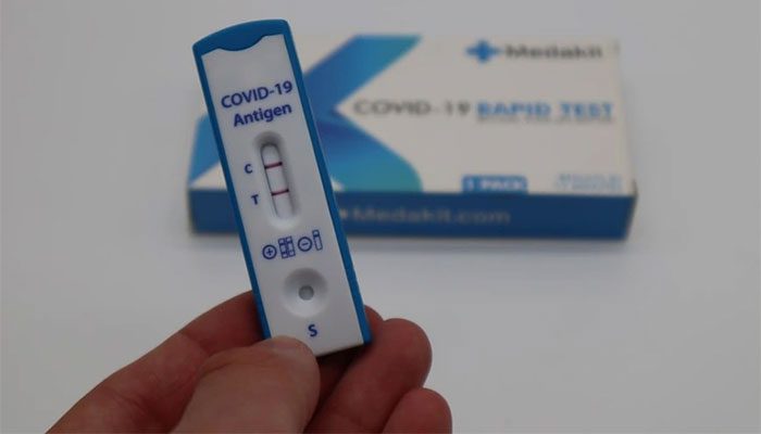His Covid-19 test results always come back positive.