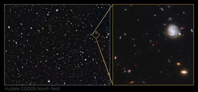 Graphic depiction of the ancestor of supermassive black holes