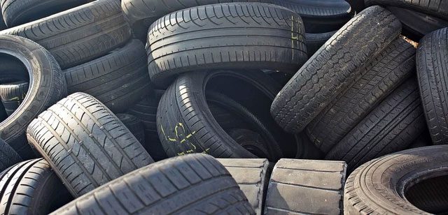 The number of discarded tires globally increases continuously