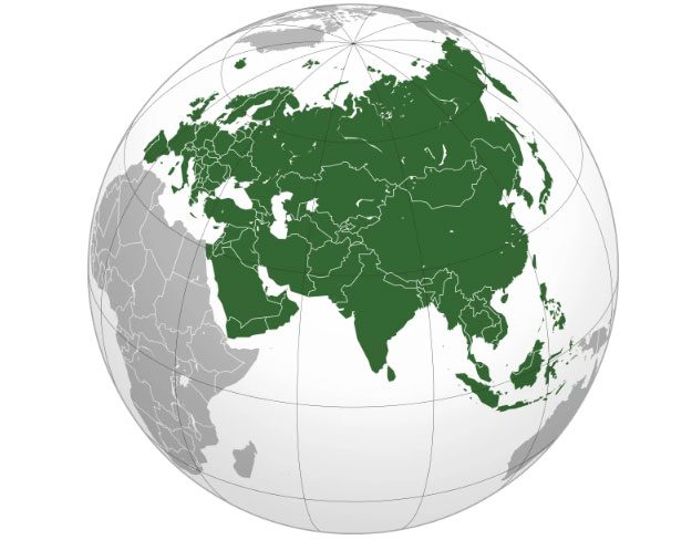 Continent of Eurasia