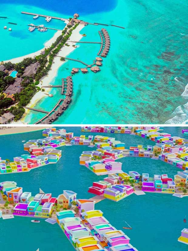 Maldives Nearing Completion of Floating City Construction to Save Itself