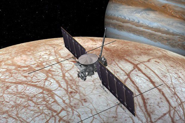 The Europa Clipper spacecraft will assess the potential for life on Europa.