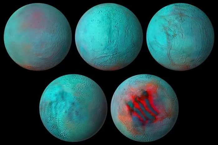 Enceladus is the sixth-largest moon of Saturn.