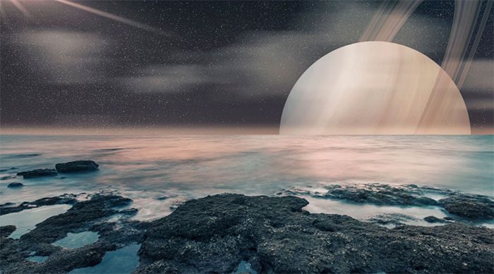 Titan contains many natural gases, including methane