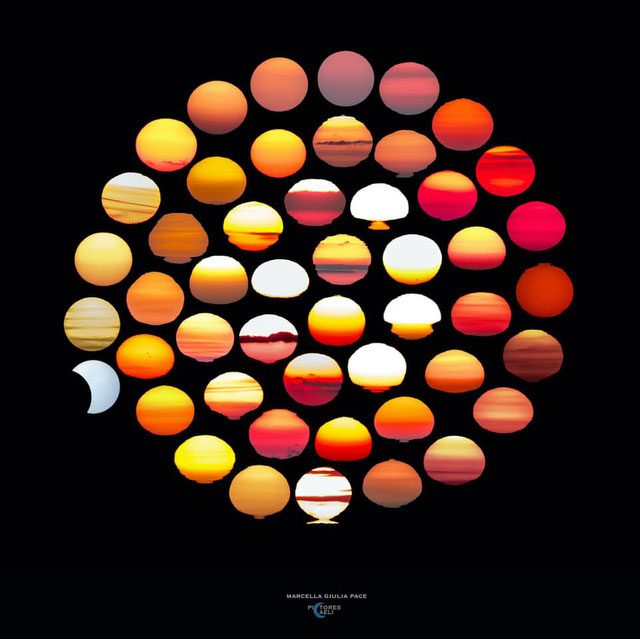 Marcella Pace also created a similar photo of the Sun.
