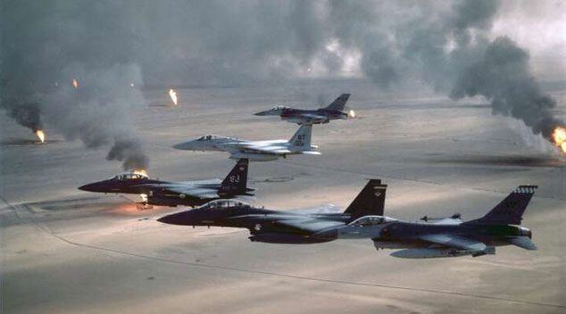 The Gulf War occurred in August 1990