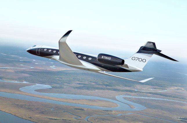 G700 is the latest flagship aircraft from Gulfstream