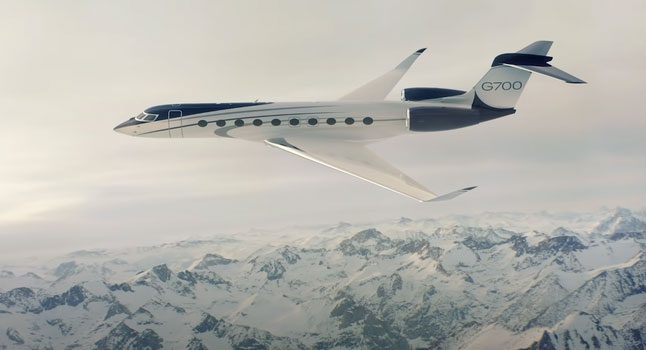 Gulfstream G700 private jet