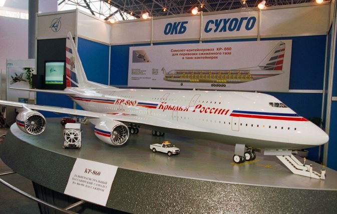 Model of the KR-860 aircraft.