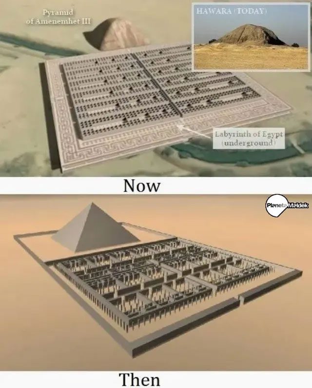 The labyrinth is believed to be an underground complex