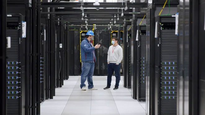When completed, Meta's supercomputer could perform 8 quintillion calculations per second.
