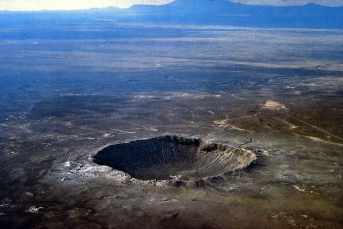 Crater near Flagstaff, Arizona
