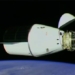 moment spacex rocket docks with iss at altitude of 430 km 121785