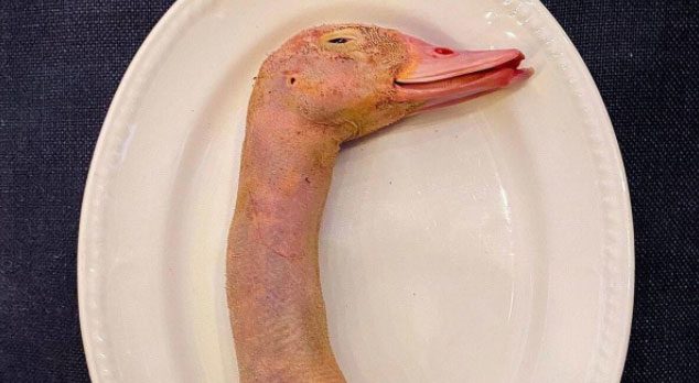This duck neck dish costs £18.