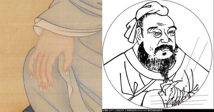 Both men and women in ancient times favored the "trend" of long nails and long hair