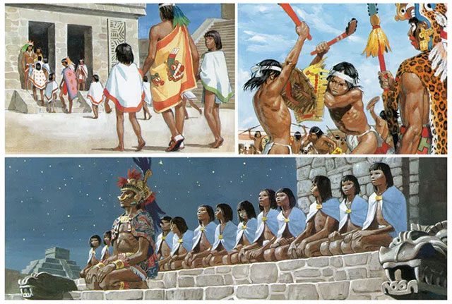 Children are considered the purest beings to be offered to the deities.