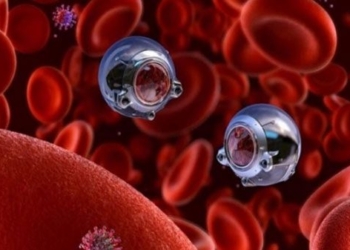 nano robot antibacterial around wound 120950