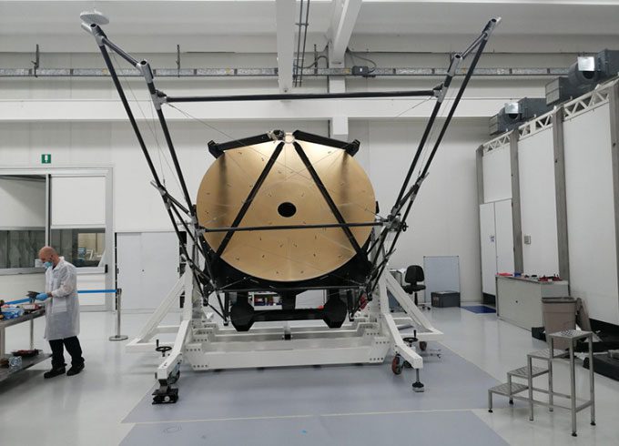 Primary mirror of the ASTHROS telescope.