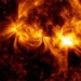 nasa captures image of solar flare exploding from the sun facing earth 119774
