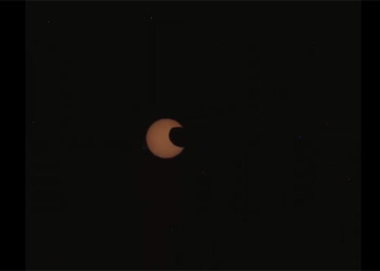 nasa robot records sunset on mars 124348