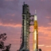 nasa time travel experiment rocket launches ship to moon 119863