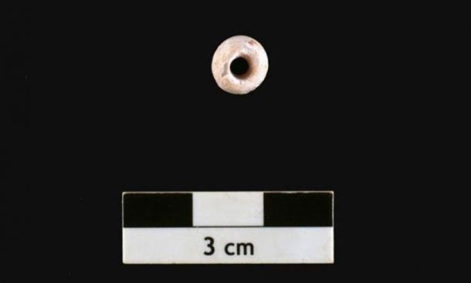 The oldest pearl ever discovered in Qatar.