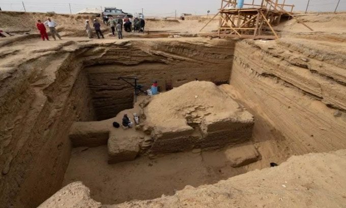 The tomb of General Wahibre-mery-Neith.