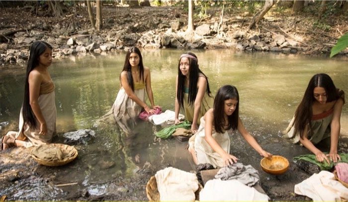 The Aztecs bathed daily and used natural products to eliminate odor.