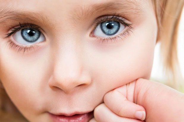 Blue-eyed individuals inherit the same switch at the same position in their DNA.