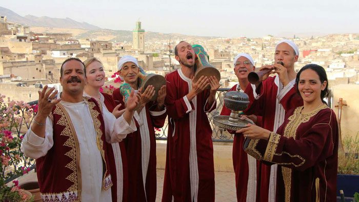 Traditional Malhun music performers