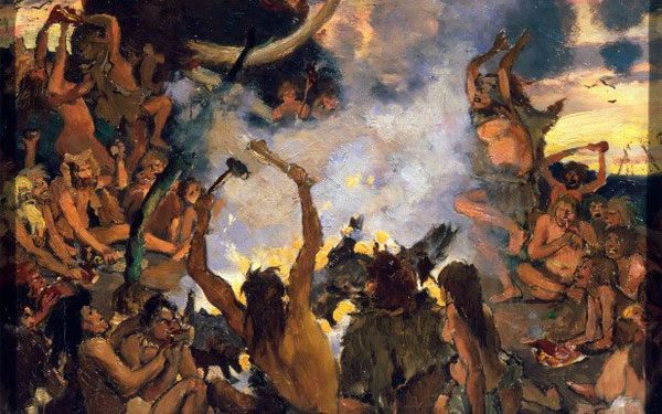 Around 7,000 years ago, men were nearly driven to extinction.