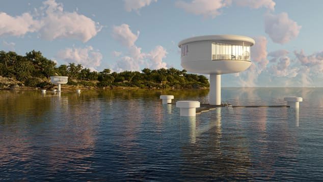 Ocean Builders plans to complete around 100 SeaPod floating homes in 2023.
