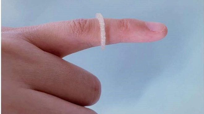 3D printed ring containing insect repellent compound