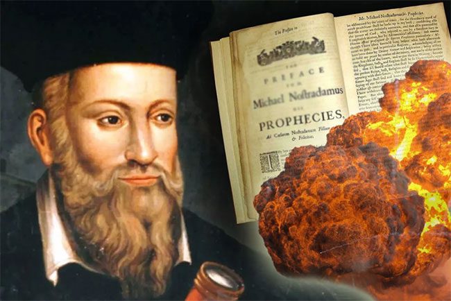 The prophet Nostradamus (1503 – 1566).