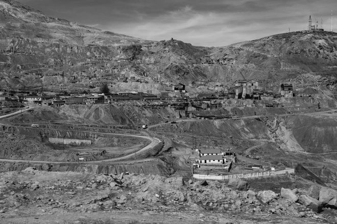Cerro Rico contains a vast amount of silver ore.