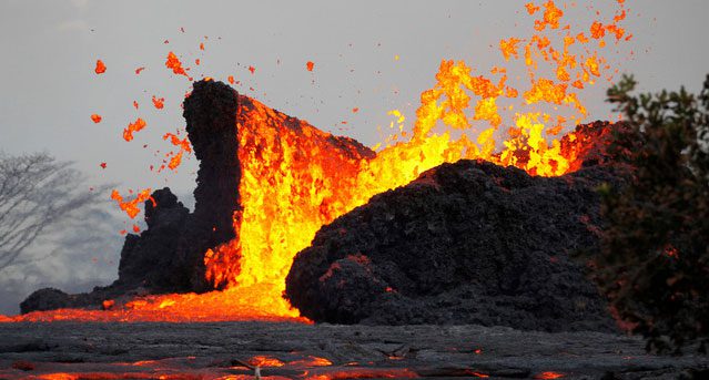 Kilauea Volcano in Hawaii (USA)
