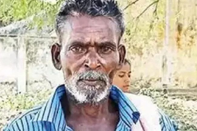 Mr. Moorthy returned after his family had completed the burial, leaving everyone astonished.