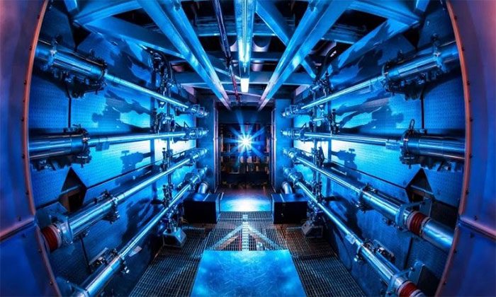 Nuclear Fusion Reaction at NIF