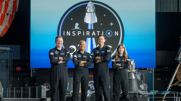 The Inspiration4 crew of SpaceX safely landed in the Atlantic Ocean.