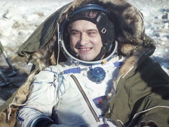 Russian astronaut Valery Polyakov.