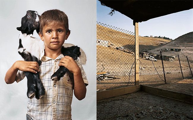 Bilal, 6 years old, from Wadi Abu Hindi, West Bank