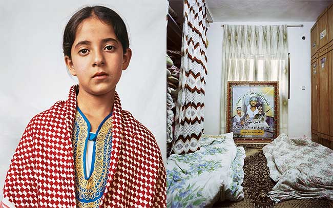 Douha, 10 years old, from Hebron, West Bank