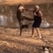 protecting the civilian man attacked by kangaroo 122141