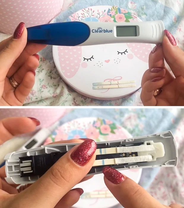 How a pregnancy test works!